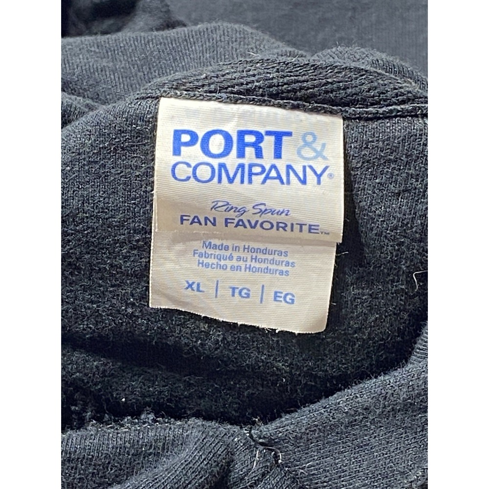 Port & Company Dabbing Taco Hoodie XL Faded Black Sombrero Graphic - Picture 8 of 11